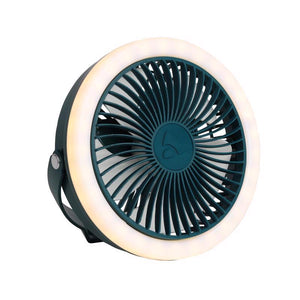 Coghlan's Green Tent Fan with Light .86 in. H X 11.8 in. W X 15.3 in. L 2525 1 pk