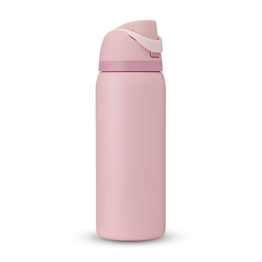 Owala FreeSip 32 fl. oz. Rose Quartz BPA Free Water Bottle with Spout Lid