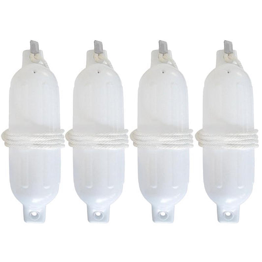 Seachoice White Vinyl Fender Kit