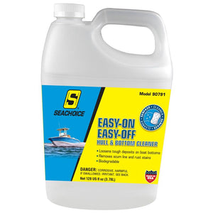 Seachoice Easy On Easy Off Hull and Bottom Cleaner Liquid 128 oz 50-90791, Pack of 4