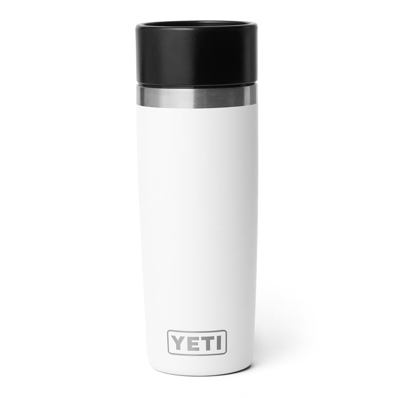 YETI Rambler 16 oz White BPA Free Bottle with Hotshot Cap