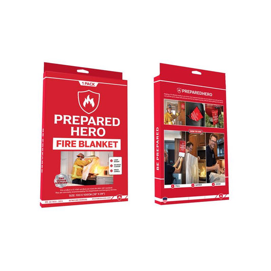 Prepared Hero Fire Blanket For Household