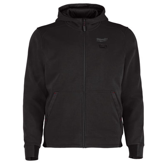 Milwaukee M12 XL Long Sleeve Men's Hooded Heated Hoodie Black