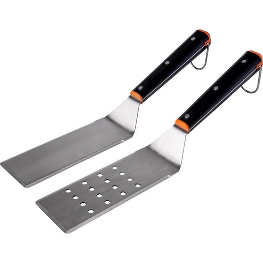 Traeger Plastic/Stainless Steel Black/Orange Griddle Spatula