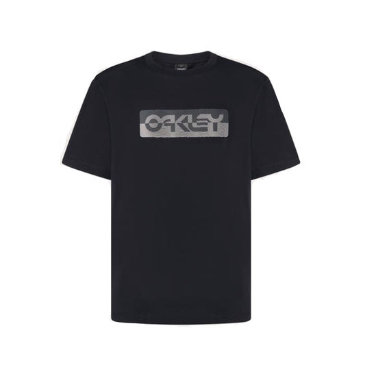 Oakley M Short Sleeve Men's Crew Neck Blackout Duality B1B Tee Shirt