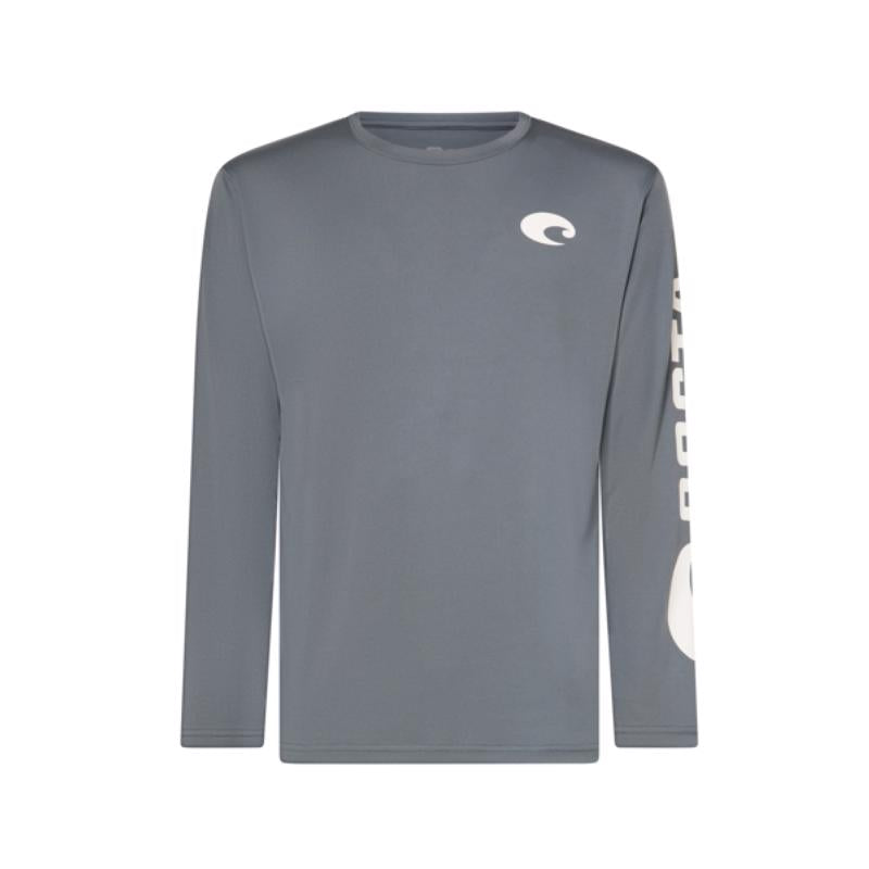 Costa XL Long Sleeve Men's Crew Neck Shark Technical Crew Tee Shirt