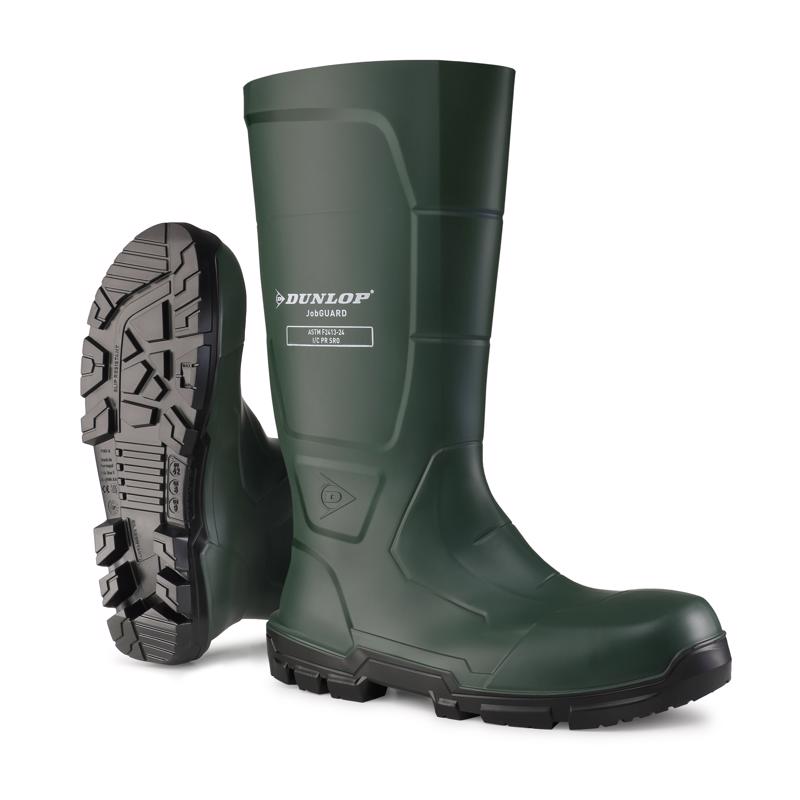 Dunlop Men's PVC Acifort Boots Green 13 US Waterproof 1 pk