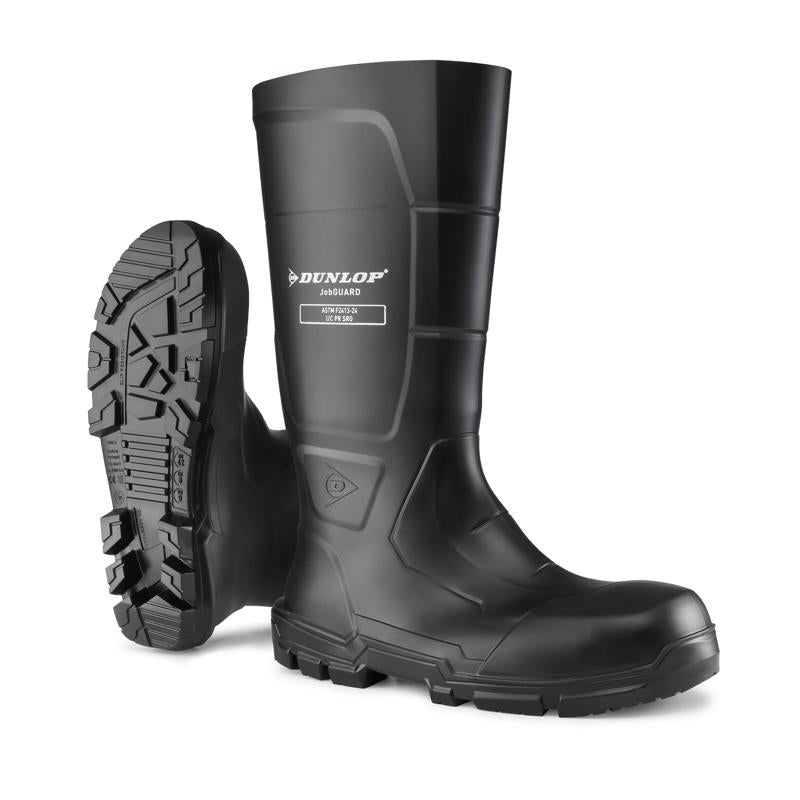 Dunlop Men's PVC Acifort Boots Black 8 US Waterproof 1 pk