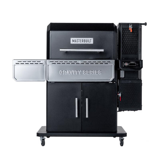Masterbuilt 1150 in. Gravity Series Charcoal/Wood Grill and Smoker Black