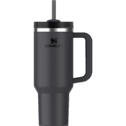 Stanley The Quencher H2.0 FlowState 40 oz Black 2.0 BPA Free Double-wall Vacuum Insulated Tumbler
