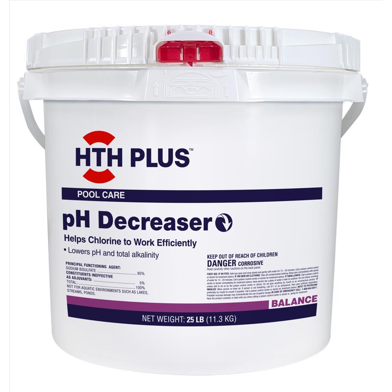 HTH PLUS pH Minus 25 lb