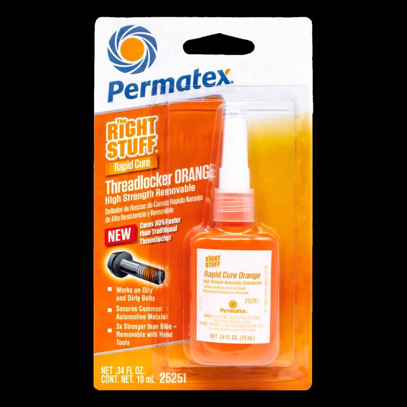 Permatex Right Stuff Orange Threadlocker Gel 10 ml