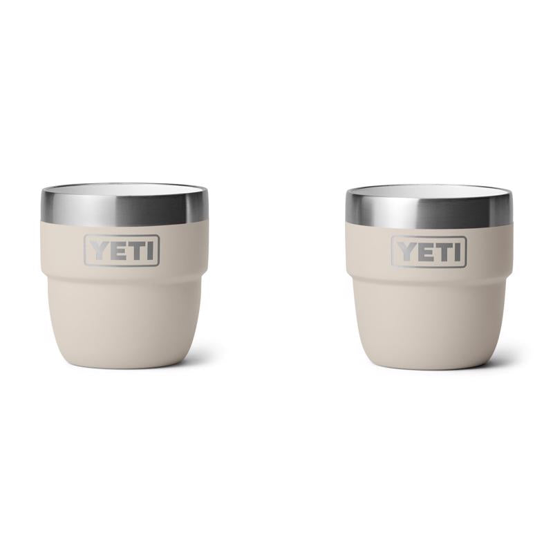 YETI Rambler 4 oz Cape Taupe BPA Free Insulated Cup Set