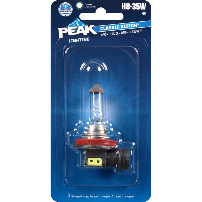 Peak Classic Vision LED Forward Lighting Miniature Automotive Bulb H8-35W
