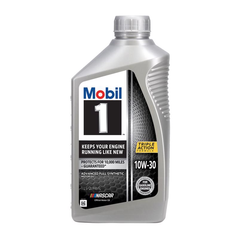 Mobil 1 10W-30 Gasoline Synthetic Motor Oil 1 qt