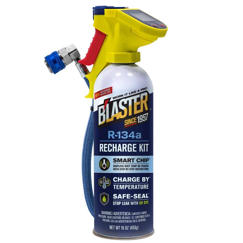 Blaster RFID R134a Refrigerant Recharge Kit 16 oz