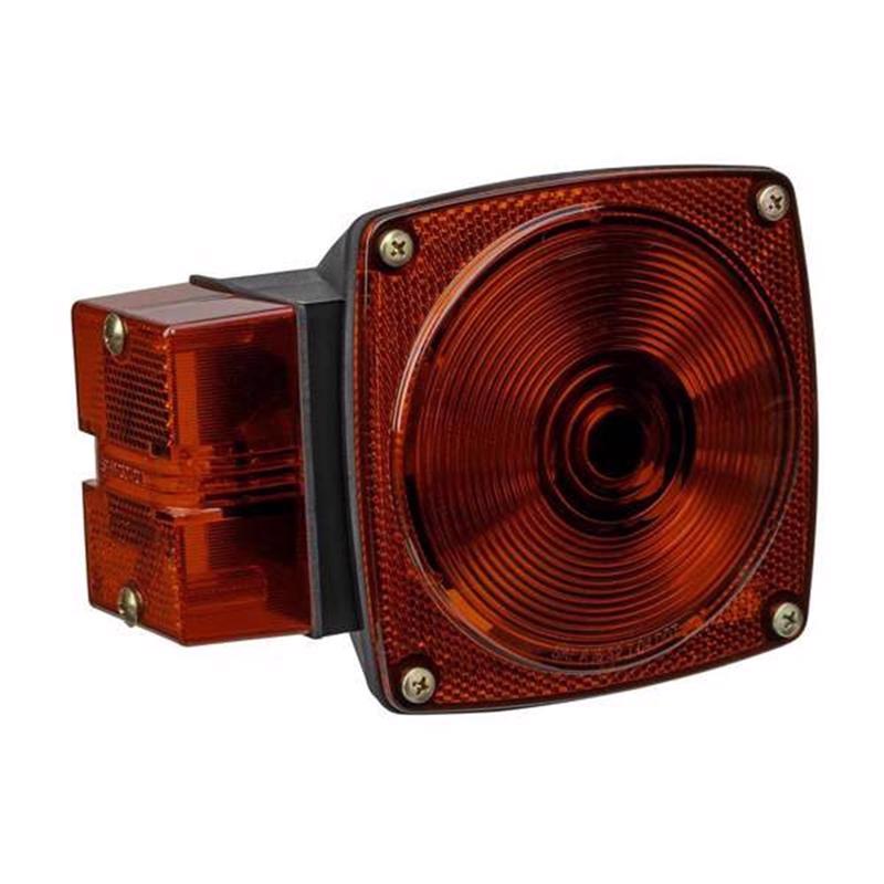 TowSmart Red Square License/Stop/Tail/Turn Combination Tail Light
