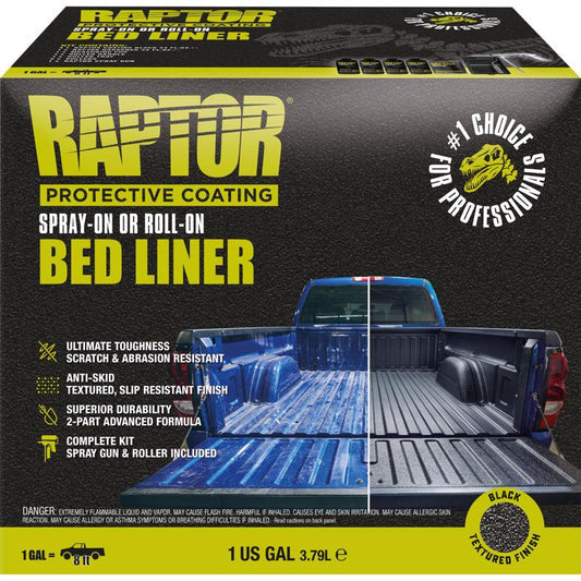 Raptor 2K Black Truck Bed Coating Kit 1 gal