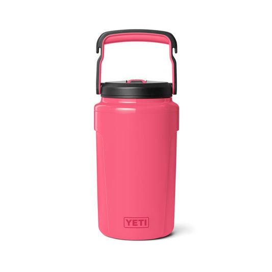 YETI Silo 0.5 gal Tropical Pink BPA Free Straw Lid Insulated Jug