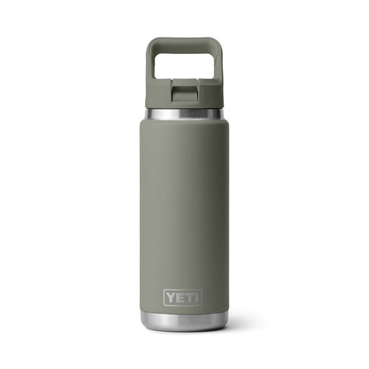 YETI Rambler 26 oz Pampa Green BPA Free Bottle with Straw Cap