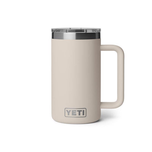 YETI Rambler 24 oz Cape Taupe BPA Free Ceramic Lined Mug with MagSlider Lid