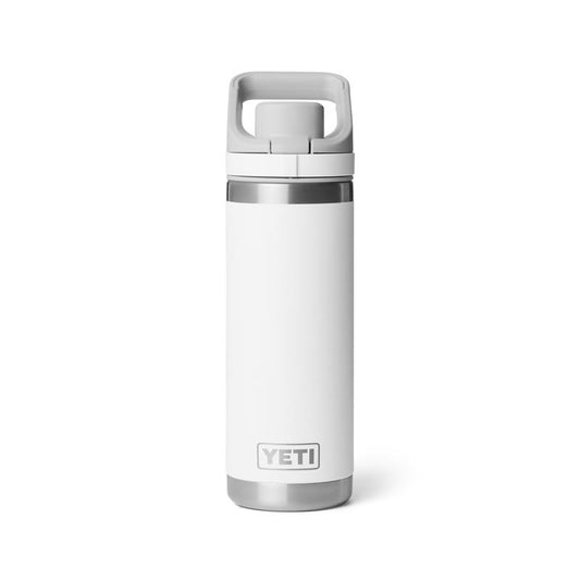 YETI Rambler 18 oz White BPA Free Bottle with Flip Chug Cap