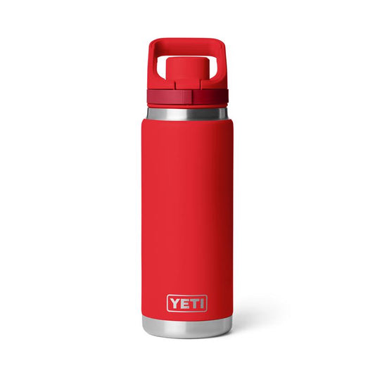 YETI Rambler 26 Rescue Red BPA Free Bottle with Flip Chug Cap