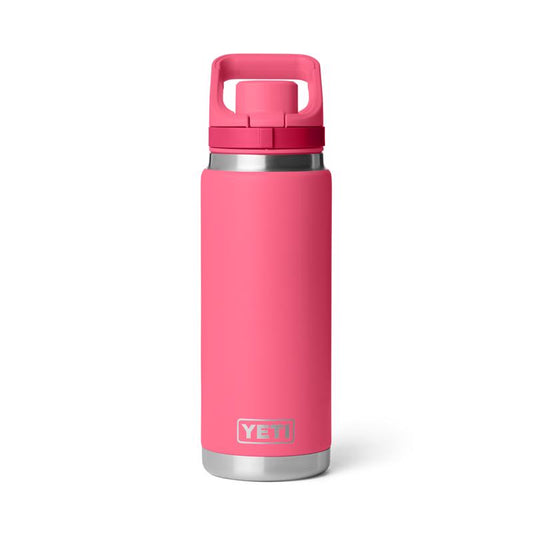 YETI Rambler 26 Tropical Pink BPA Free Bottle with Flip Chug Cap