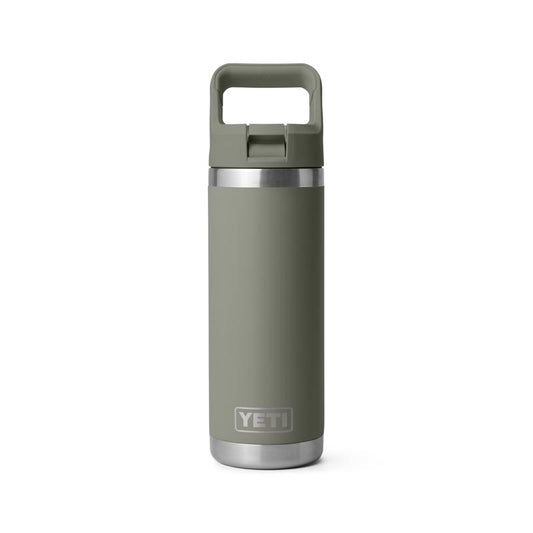 YETI Rambler 18 oz Pampa Green BPA Free Bottle with Straw Cap