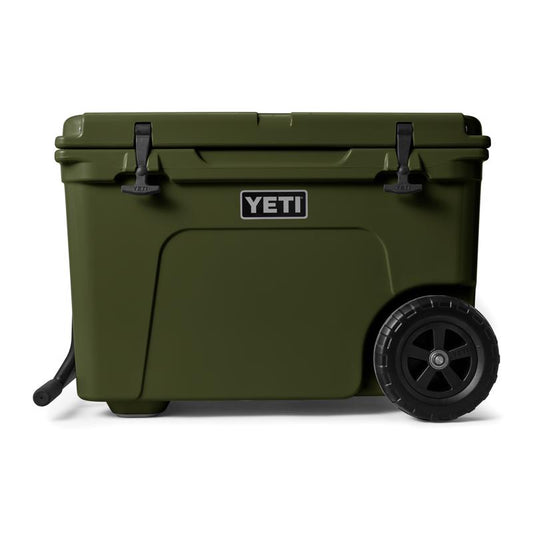 YETI Tundra Haul Olive 50 qt Roller Cooler