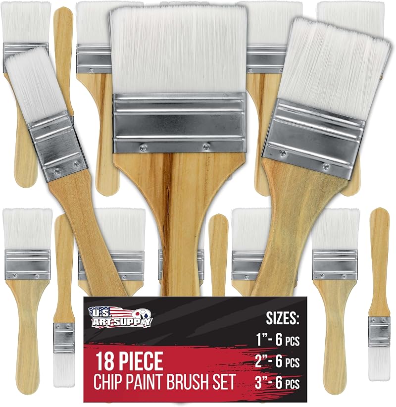 ART PNT BRSH ST PLST 5PK