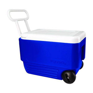 Igloo Wheelie Cool Blue 38 qt Roller Cooler 34482, Pack of 2
