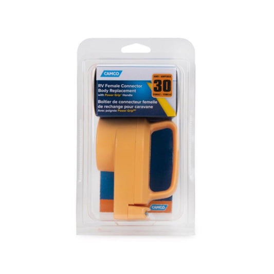 Camco 3 in. 30 amps Female Replacement Receptacle 1 pk