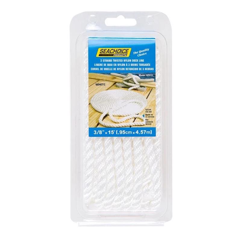 Seachoice White Nylon Line Dock