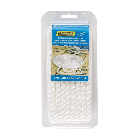 Seachoice White Nylon Line Dock