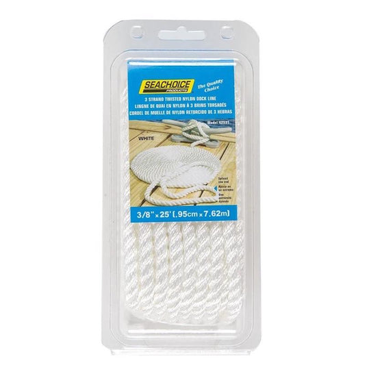 Seachoice White Nylon Line Dock