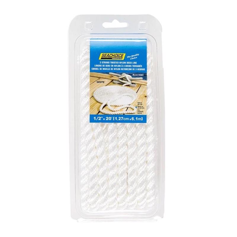 Seachoice White Nylon Line Dock