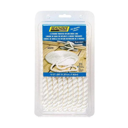 Seachoice White Nylon Line Dock