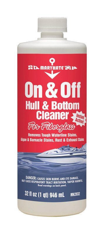 MaryKate On & Off Hull and Bottom Cleaner Liquid 32 oz