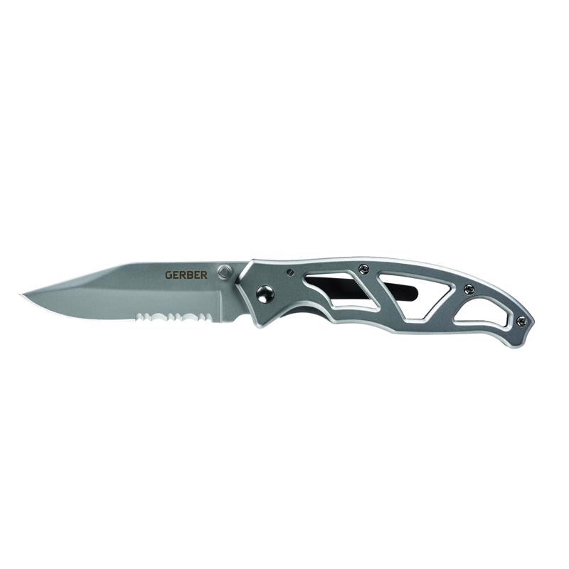 Gerber Paraframe I Silver High Carbon Stainless Steel > 6 in. Knife