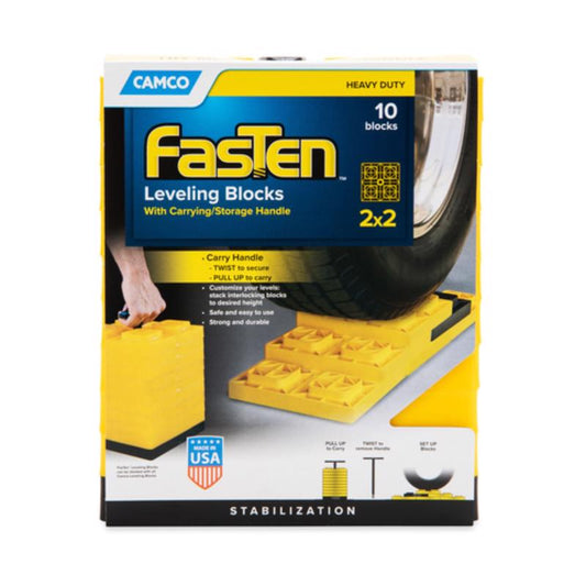 Camco Fasten For Leveling Blocks 10 pk