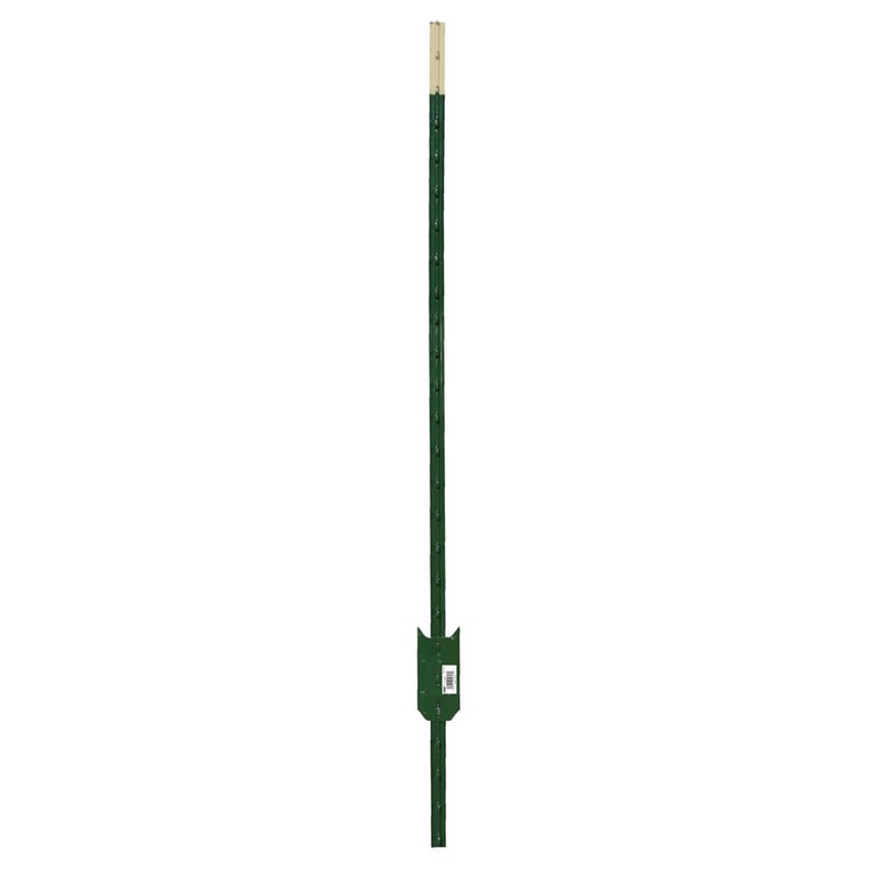 FarmGard 6 ft. H Rail Steel / Billet Studded T-Post