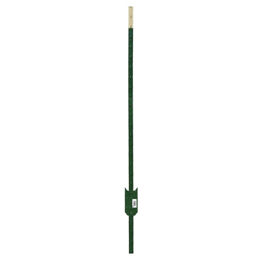 FarmGard 6 ft. H Rail Steel / Billet Studded T-Post