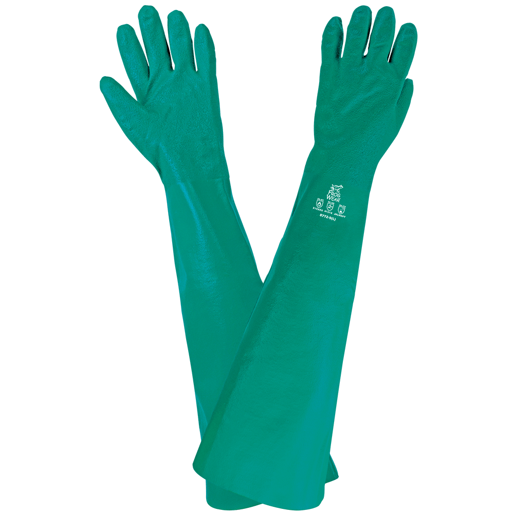 Nitrile Supported Gloves 8772