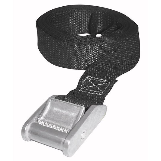 Keeper 1 in. W X 13 ft. L Black Lashing Strap 200 lb 2 pk
