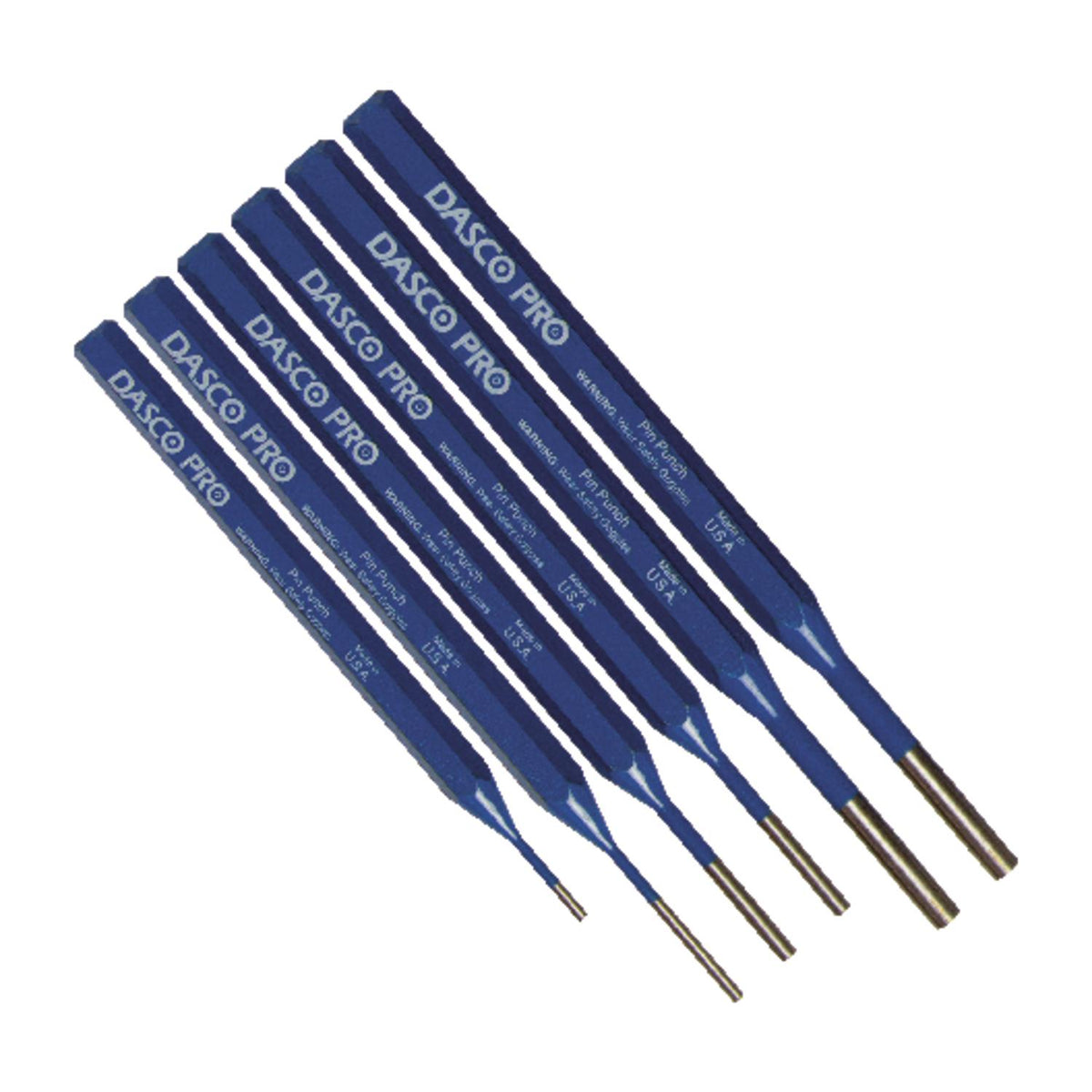 Punch Pin Set 6Pc