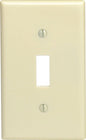 Leviton Ivory 1 gang Thermoset Plastic Toggle Wall Plate 1 pk