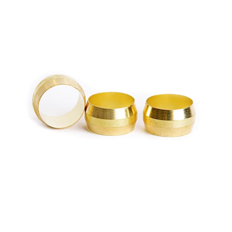 ATC 1/2 in. Compression X 1/2 in. D Compression Brass Sleeve