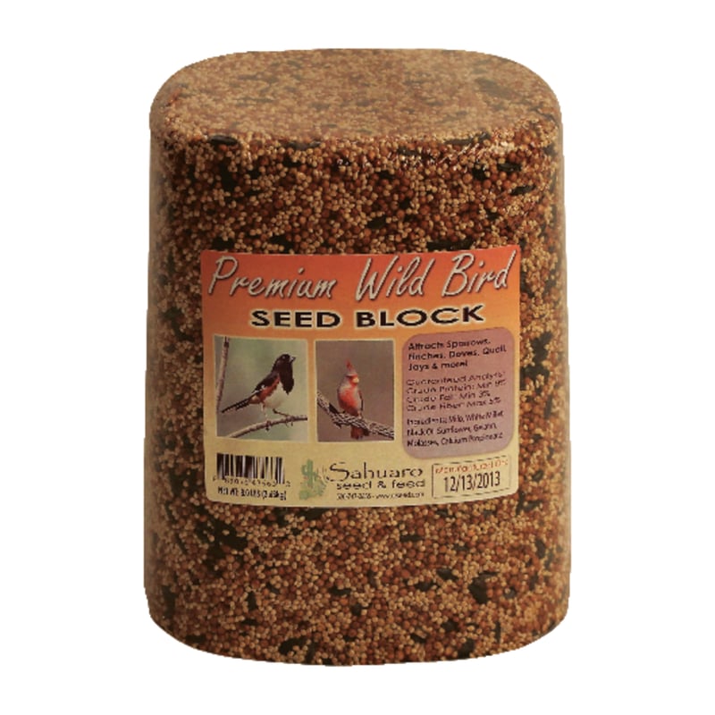 Sahuaro Seed Bird Food Block 8 lb