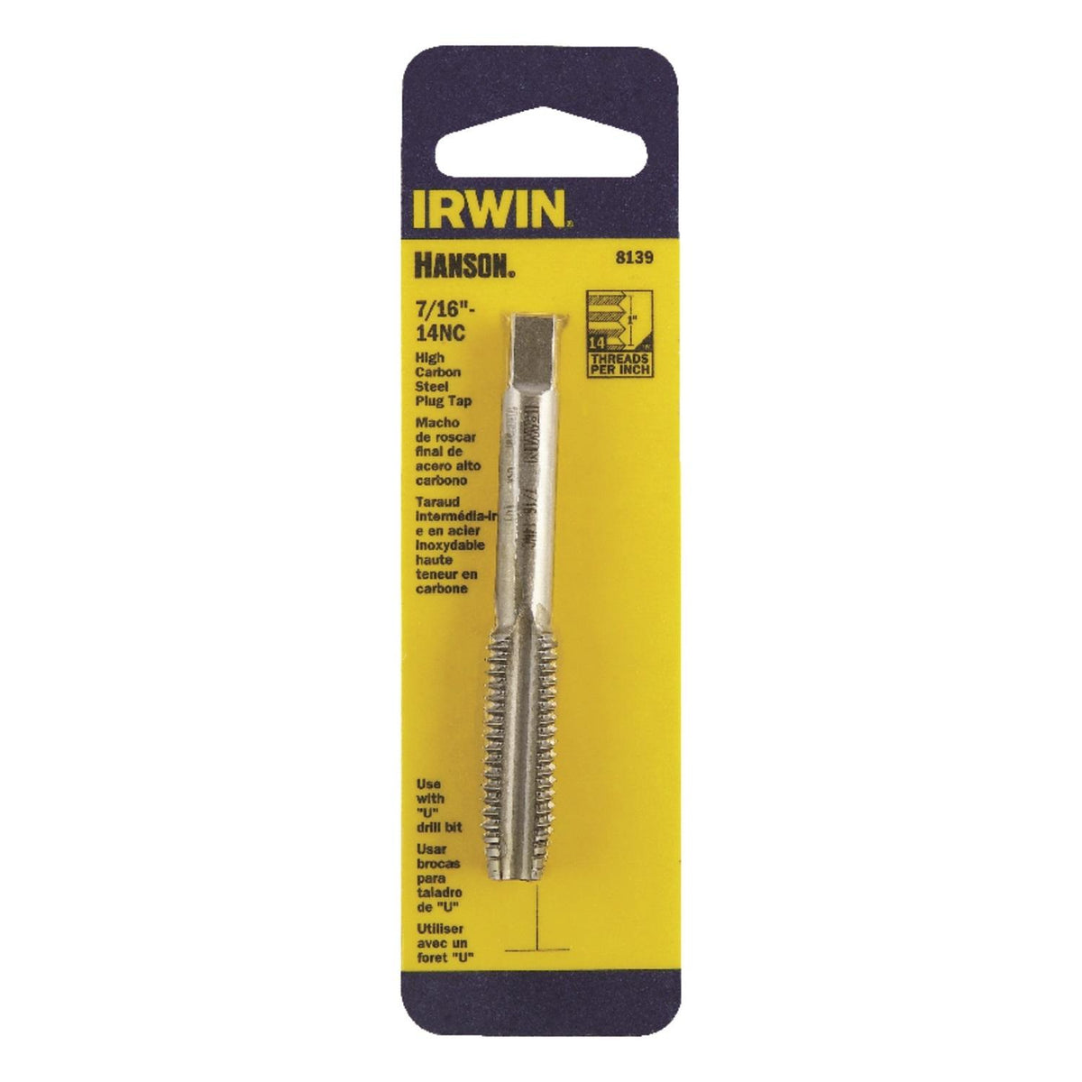 Tap Plug 7/16"-14Nc C